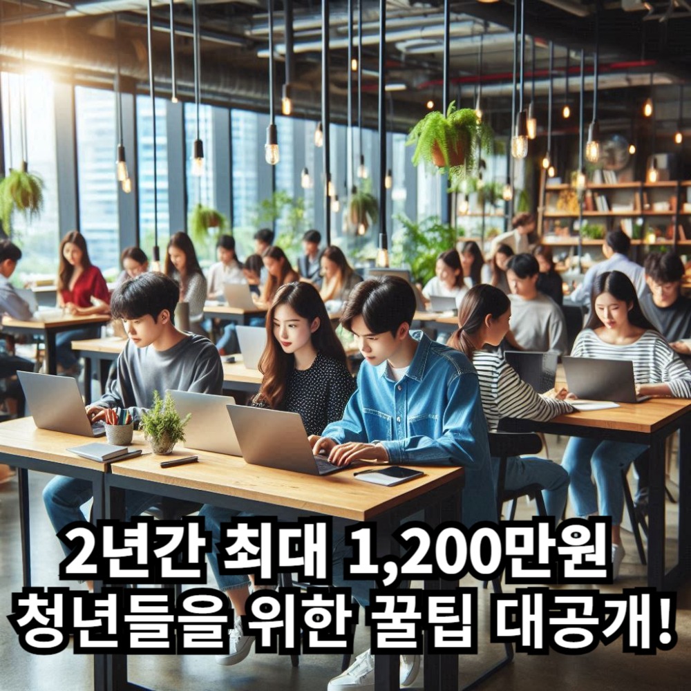 2년간 최대 1,200만원 받을 수 있다고? 청년들을 위한 꿀팁 대공개!