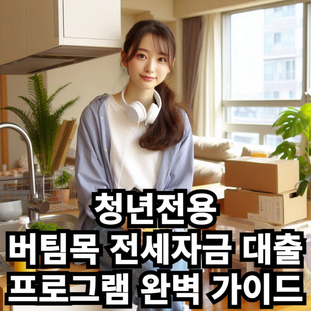 청년전용 버팀목전세자금 대출 완벽 가이드