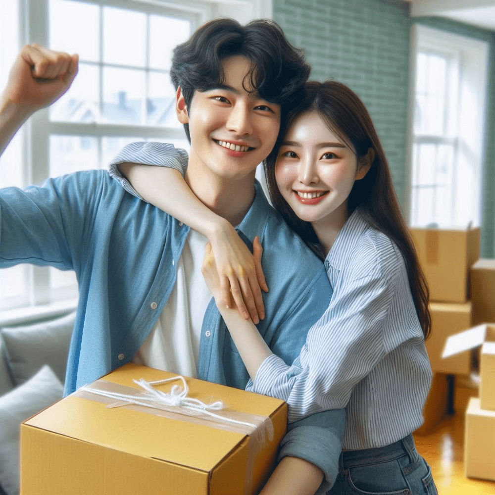 공공 임대주택 정책과 다양한 주거 유형 분석 5 내집마련에 행복해하는 신혼부부