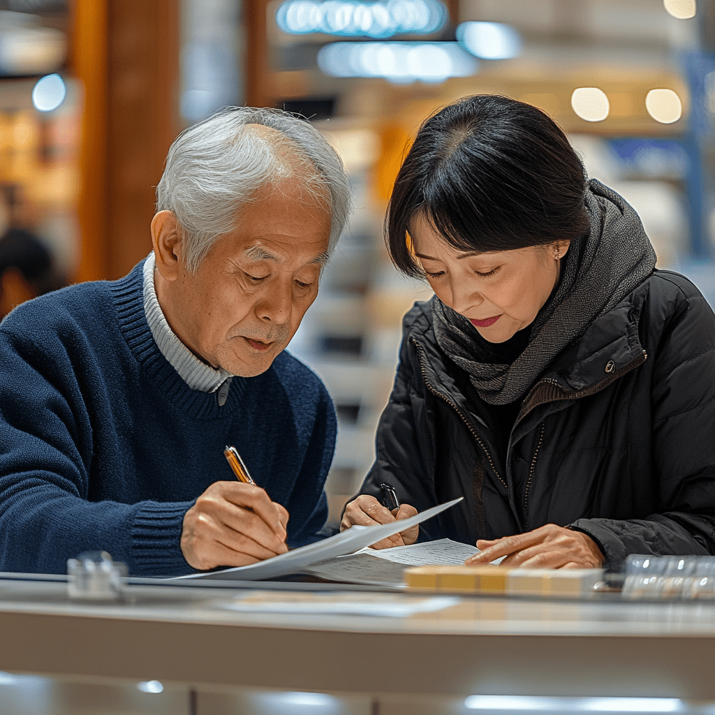 2025년 기초연금 신청 필수 가이드! 놓치면 후회하는 핵심 정보 2 2025년 기초연금 신청 필수 가이드! 놓치면 후회하는 핵심 정보! 기초연금 서류 작성하는 노부부