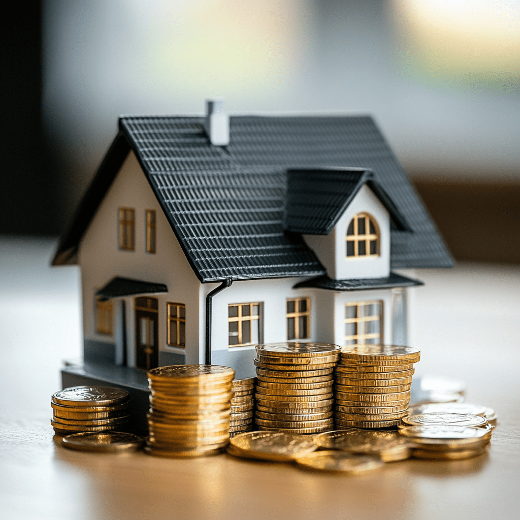 2025년 주택담보대출 핵심 정보 총정리 2 2025년 주택담보대출과 관련한 집과 주변의 돈 이미지