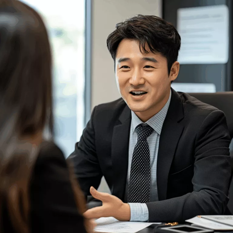 종합소득세 모두채움 신고 상담하는 모습