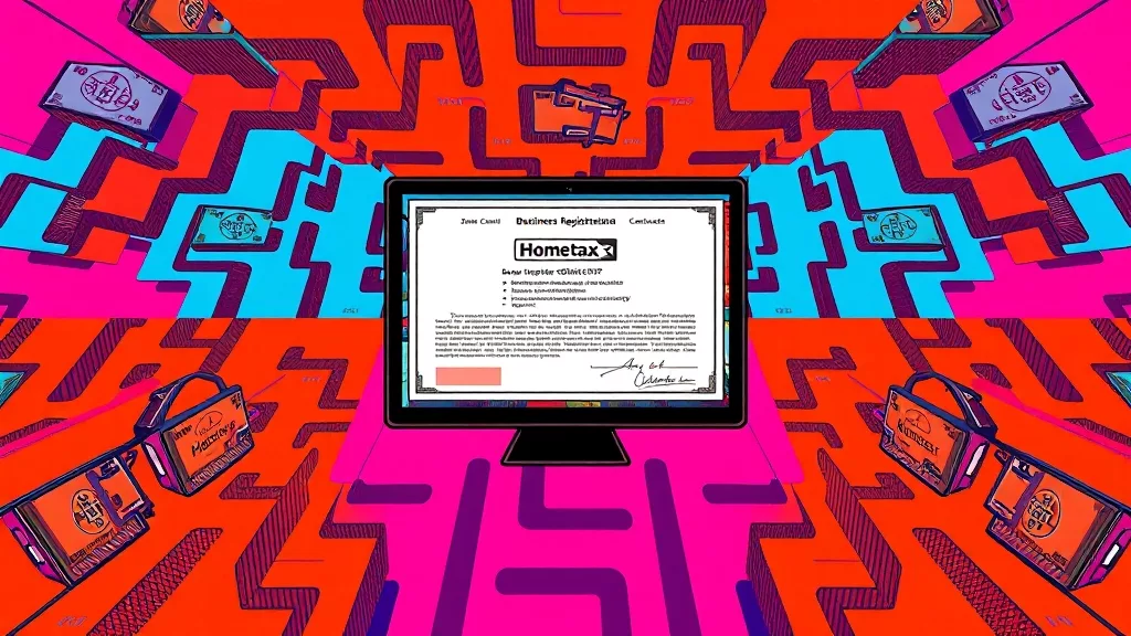 개인 사업자등록증 재발급 방법 총정리: 온라인·오프라인 절차 5 재발급 시간과 비용 (popart 스타일)