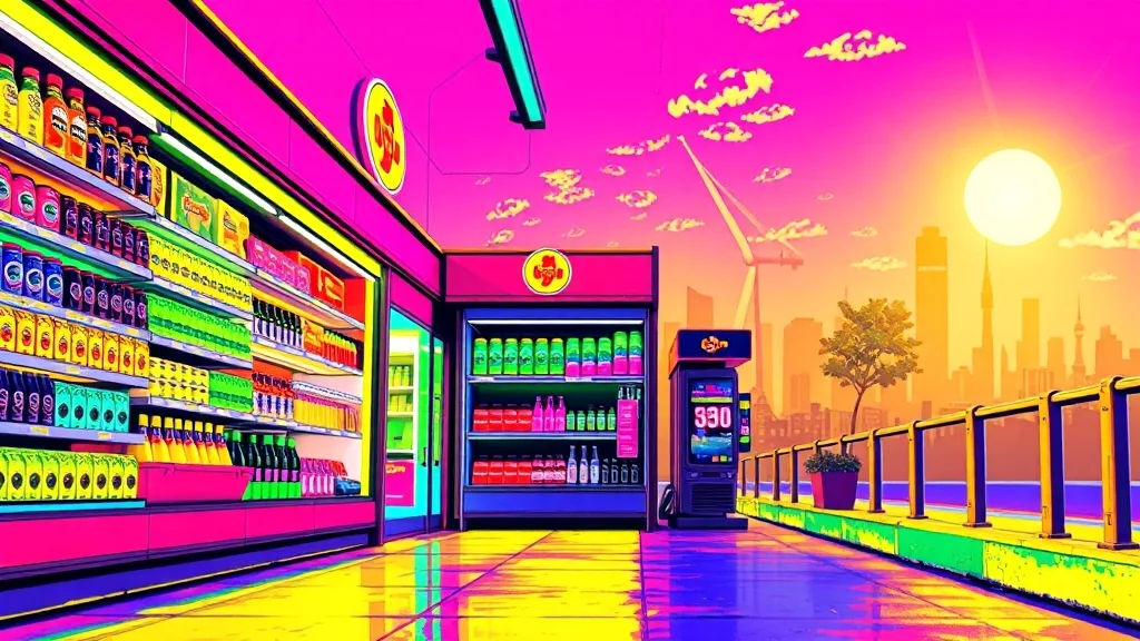 편의점 창업 지원금, 어떤 종류가 있나요? (popart 스타일)