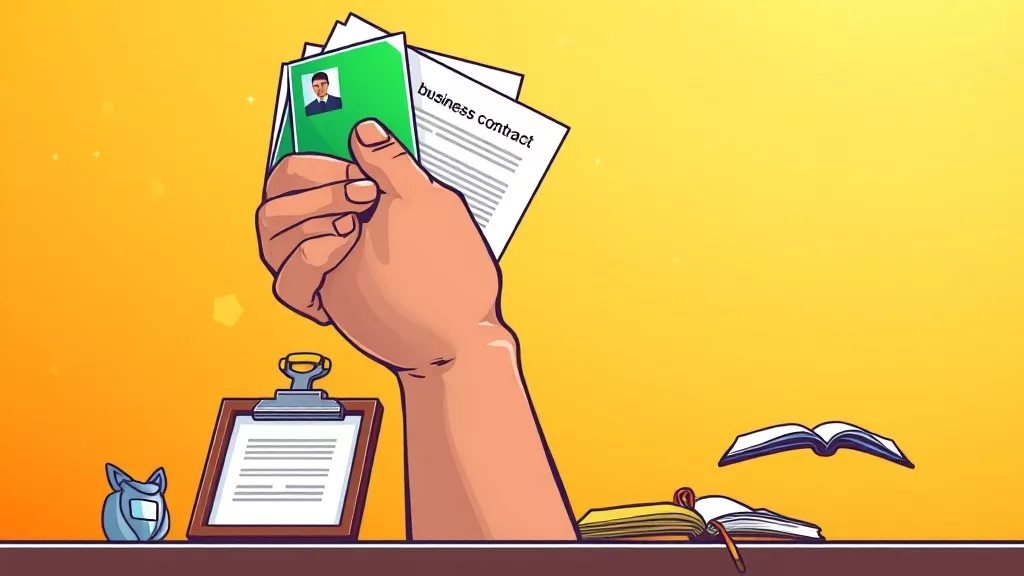 개인사업자 등록 절차와 필수 준비사항 총정리 3 등록 전, 무엇을 준비해야 할까? (cartoon 스타일)