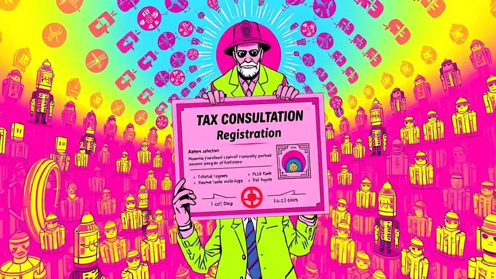 개인사업자 등록 절차와 필수 준비사항 총정리 5 업종과 과세 유형, 무엇을 선택해야 할까? (popart 스타일)