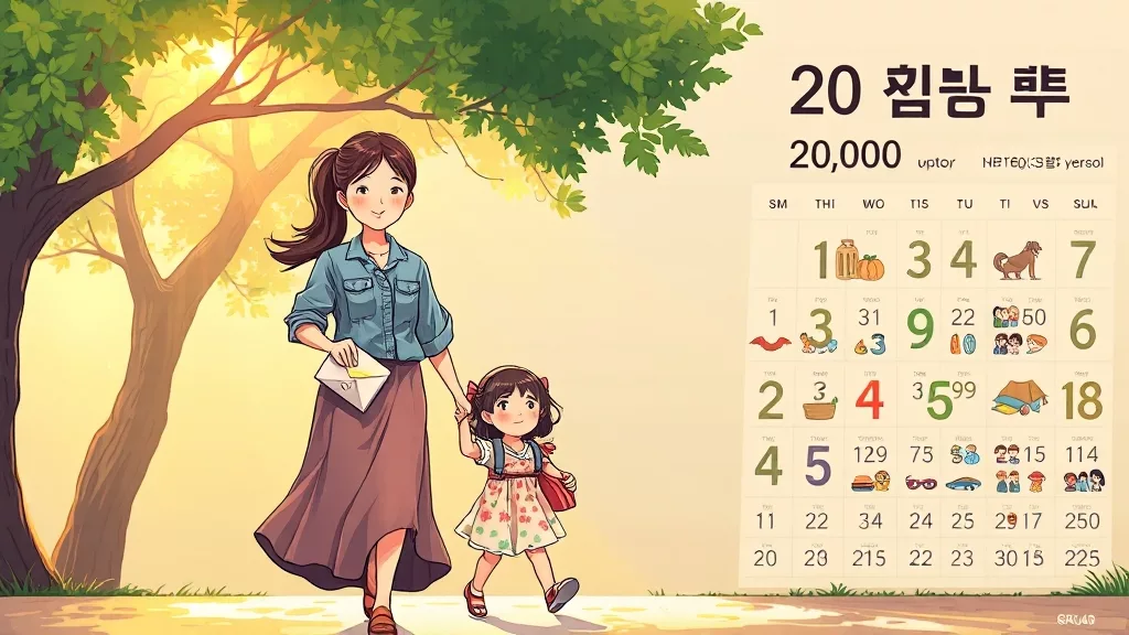 2025년 한부모가정 지원금 신청 조건부터 혜택까지 총정리 7 지원금, 언제 얼마나 받을 수 있나요? (cartoon 스타일)