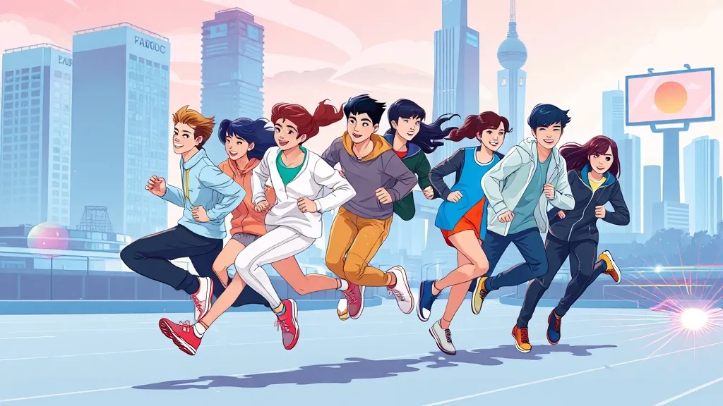 꿈을 향한 도전을 응원합니다! (illustration 스타일)