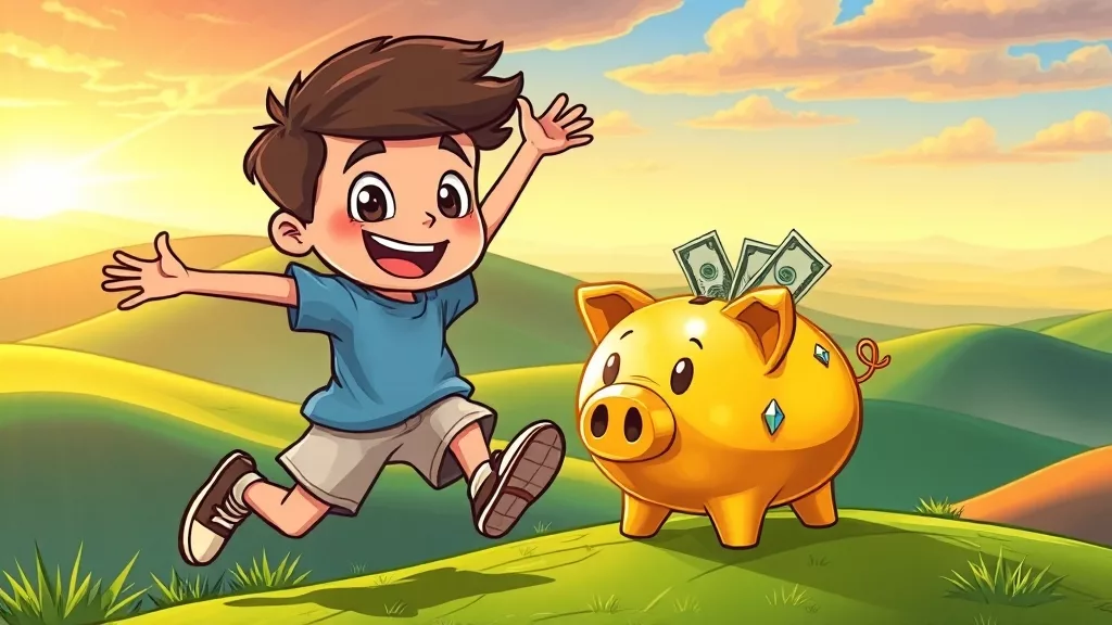 저축 기간별 전략, 5년이 답일까? (cartoon 스타일)