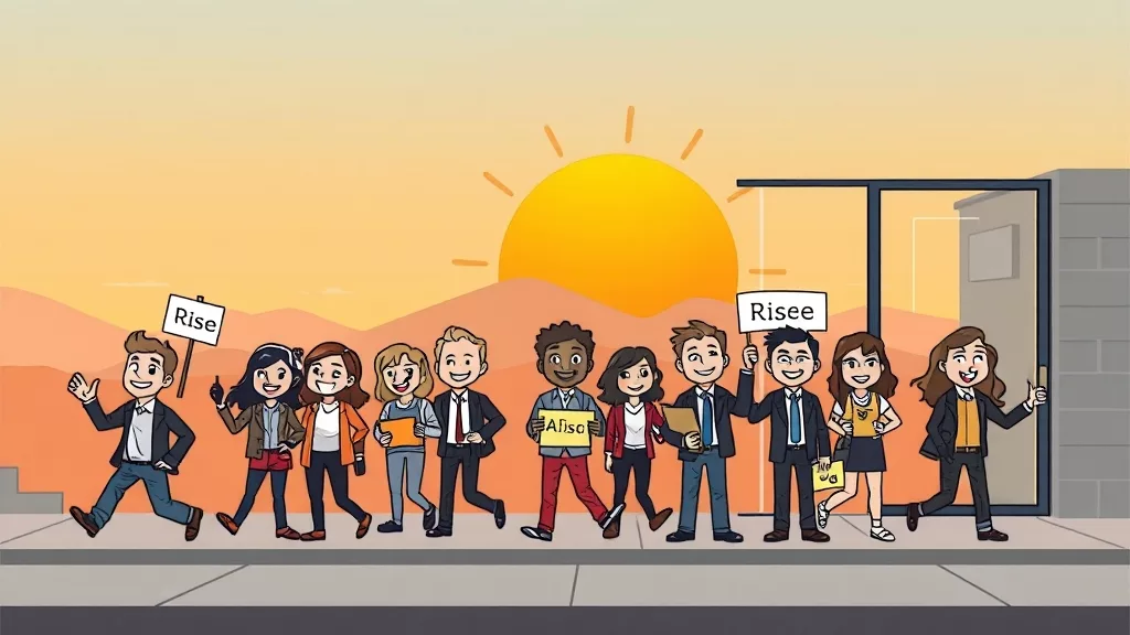 2025년 소상공인 희망리턴패키지 지원금·재창업 혜택 총정리 7 희망을 잃지 마세요 (cartoon 스타일)