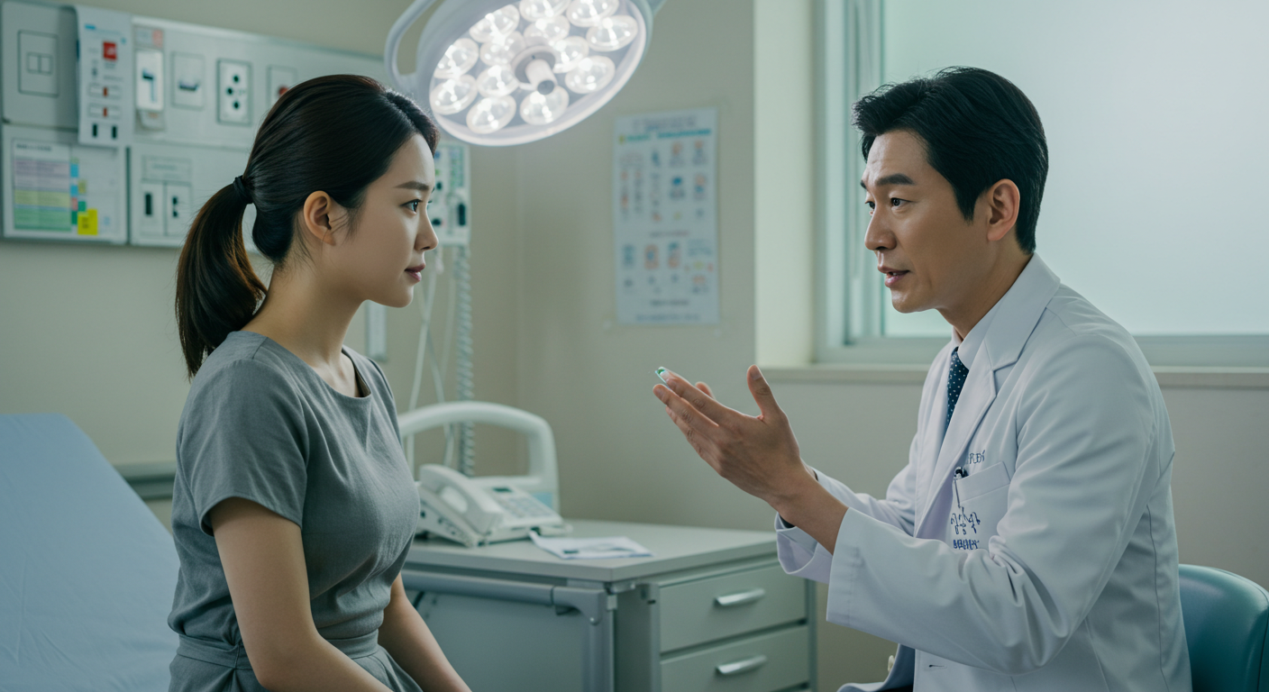 토요일·대체공휴일 진료비는 주말과 같은가?(2025 최신 기준) 3 병원에서 진료받는 여성