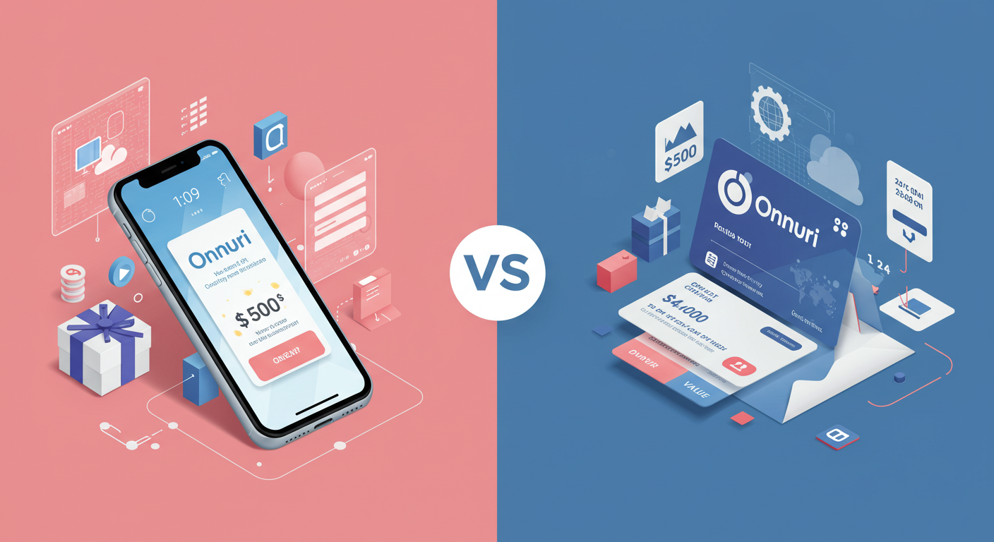 2025년 도입된 디지털 온누리상품권, 무엇이 달라졌나? 6 디지털형 vs. 실물카드형, 어떤 차이가 있을까?