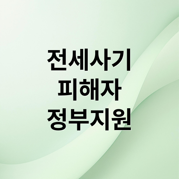 전세사기 피해자, 누구? 인정 기준부터 정부 지원 총정리