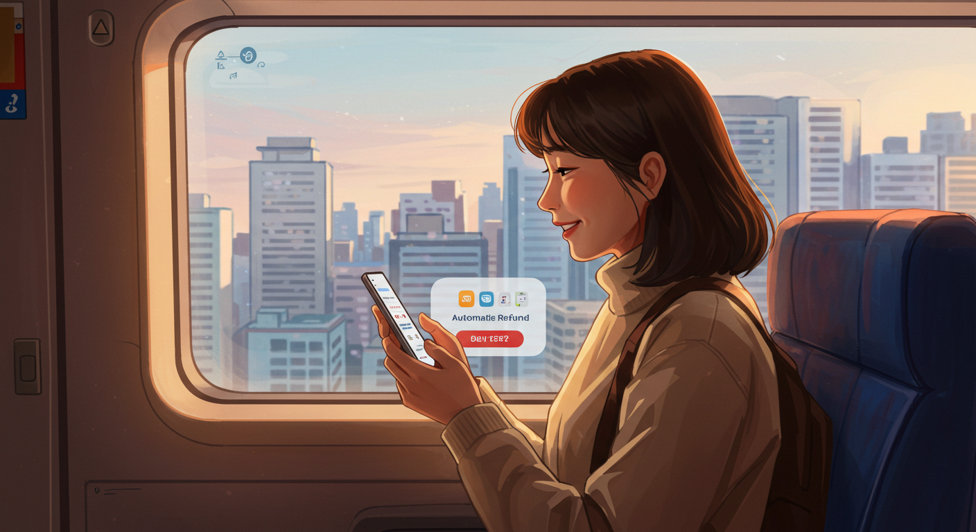 KTX·SRT 열차 지연 보상금 받는 법 (20분 이상 지연시 환불 규정 2026) 4 신용카드 및 간편결제의 자동 환급 절차