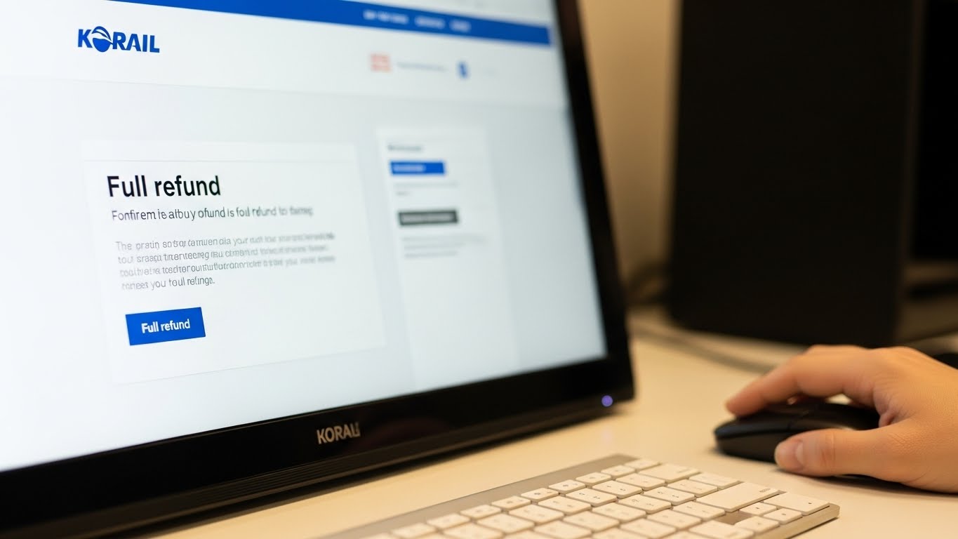 철도 파업 총정리: 운행 현황, 환불, 대체 교통편 완벽 가이드 3 💰 KTX/SRT 환불 및 보상 규정