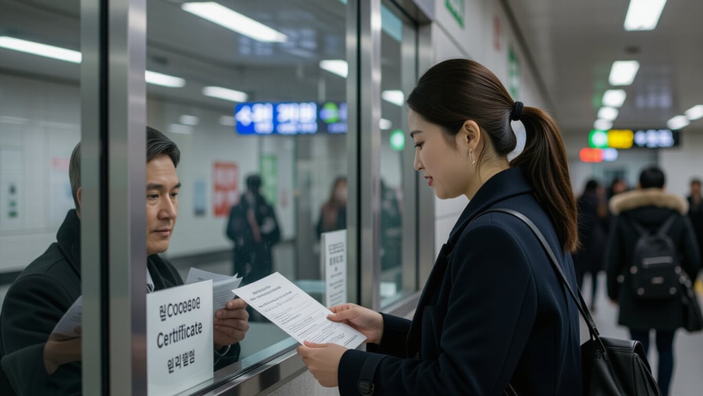 지하철 지연증명서, 온라인/오프라인 발급부터 활용까지 완벽 가이드 5 ⚠️ 오프라인 발급, 이것만 기억하세요!