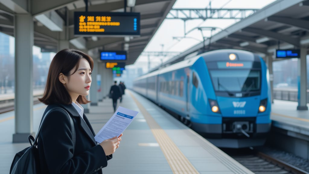 철도 파업 총정리: 운행 현황, 환불, 대체 교통편 완벽 가이드 8 📄 지연 증명서 발급 및 보상 절차