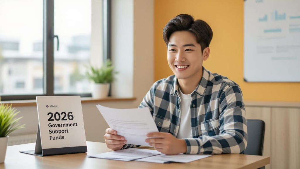 2026년 정부 지원금 핵심 변화: 청년, 육아, 소상공인 혜택 총정리 7 📝 지원금 자격 요건 & 신청 절차