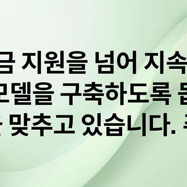 2025년 사회적기업 지원금: 정책 변화, 신청 자격부터 성공 전략까지