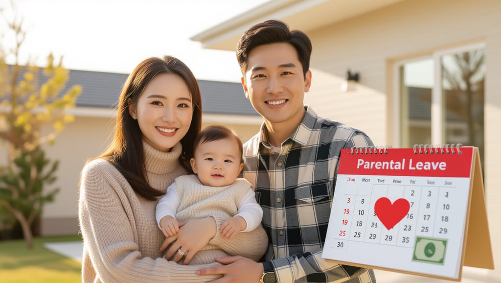 👨‍👩‍👧‍👦 일과 가정 양립 지원: 육아휴직 및 근로시간 단축