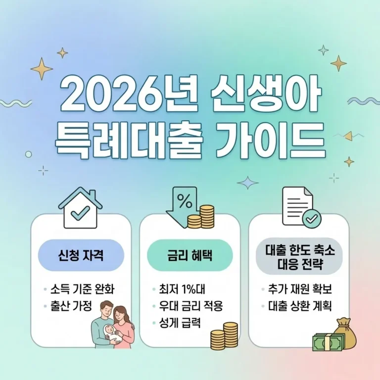 2026년 신생아 특례대출 가이드 썸네일
