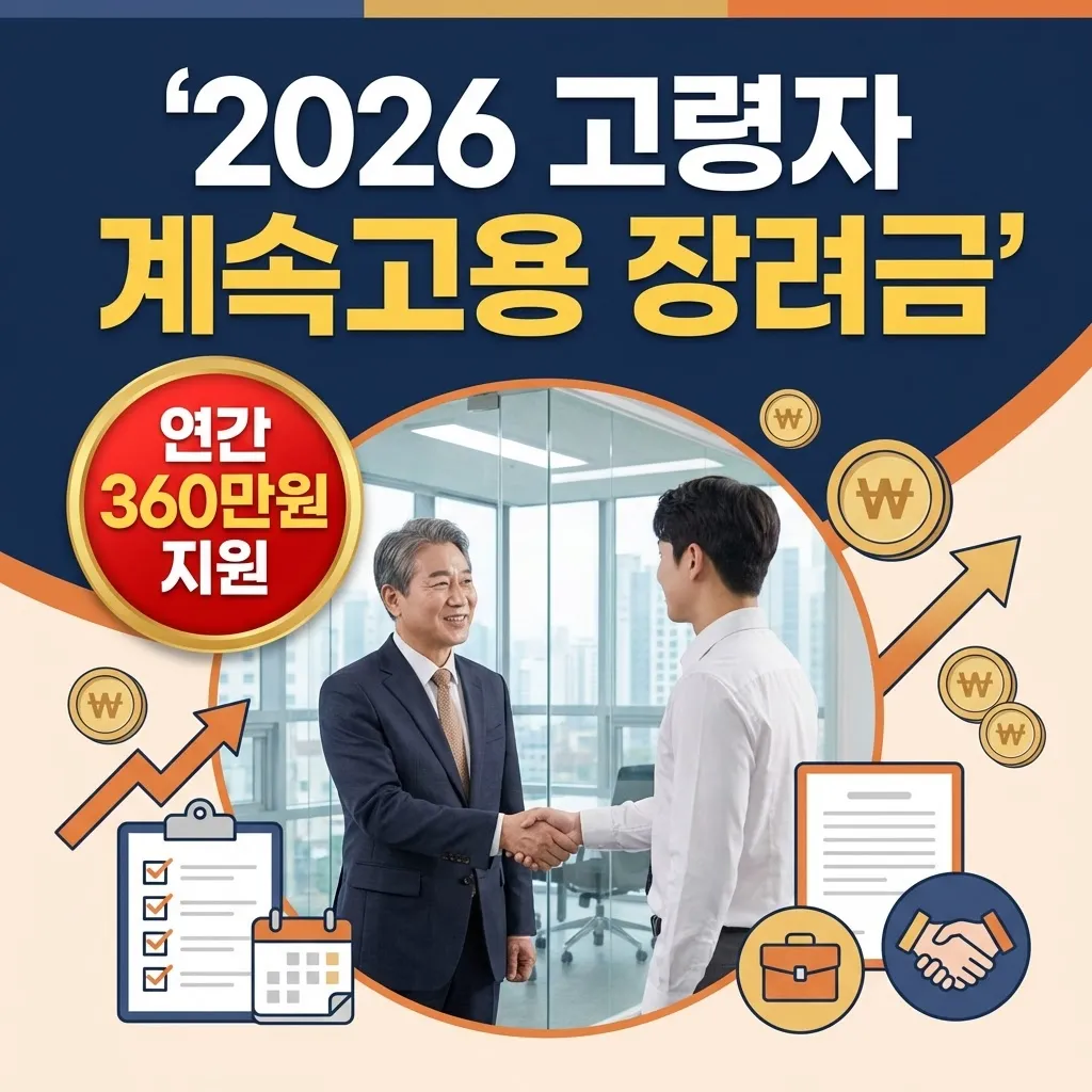 2026 고령자 계속고용 장려금 완벽 가이드 썸네일