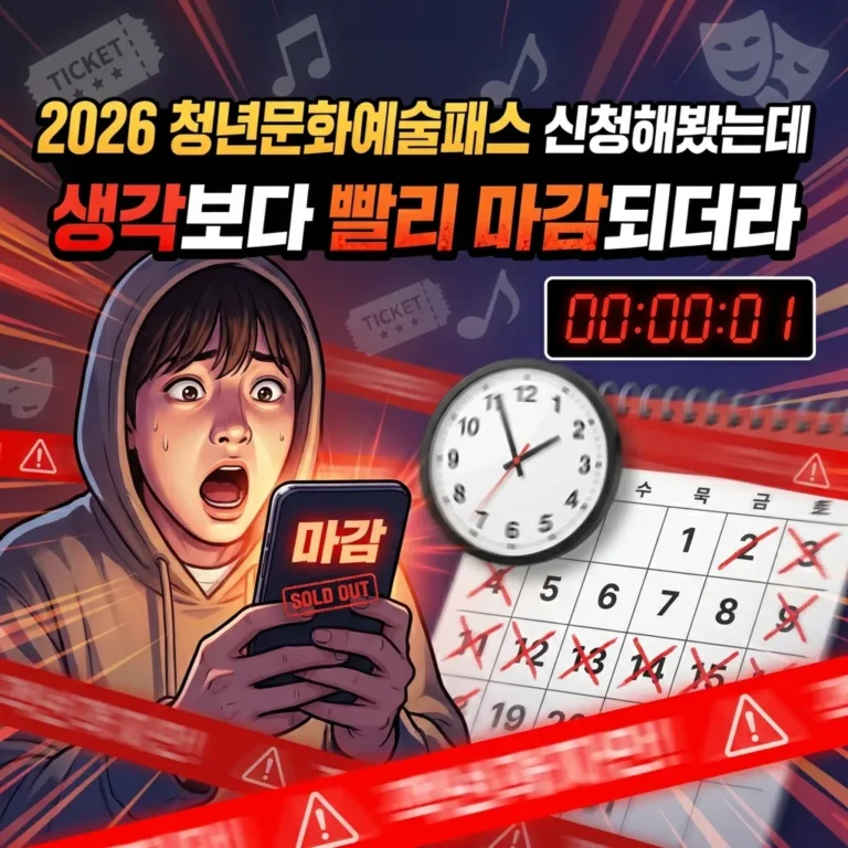 2026 청년문화예술패스 썸네일