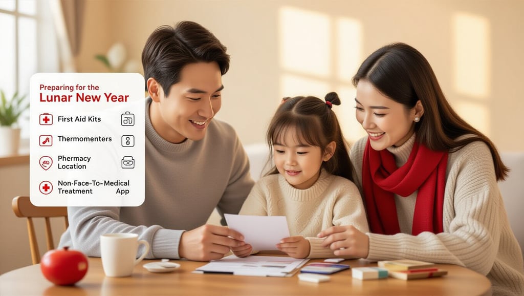 설 연휴 문 여는 약국 찾는 법: E-Gen 앱 실시간 조회 및 비상 대처법 6 📋 설 연휴 비상 의료 체크리스트