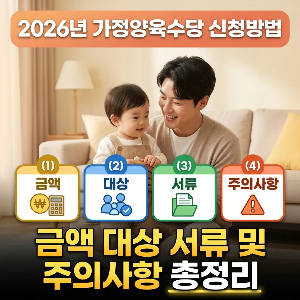 2026년 가정양육수당 신청방법 썸네일