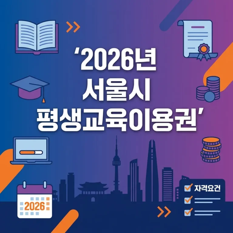 2026 Seoul City Lifelong Education Voucher Guide Thumbnail