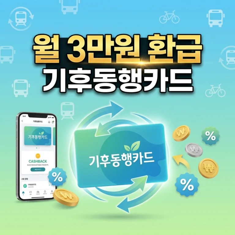 2026 기후동행카드 페이백 완벽 가이드 섬네일