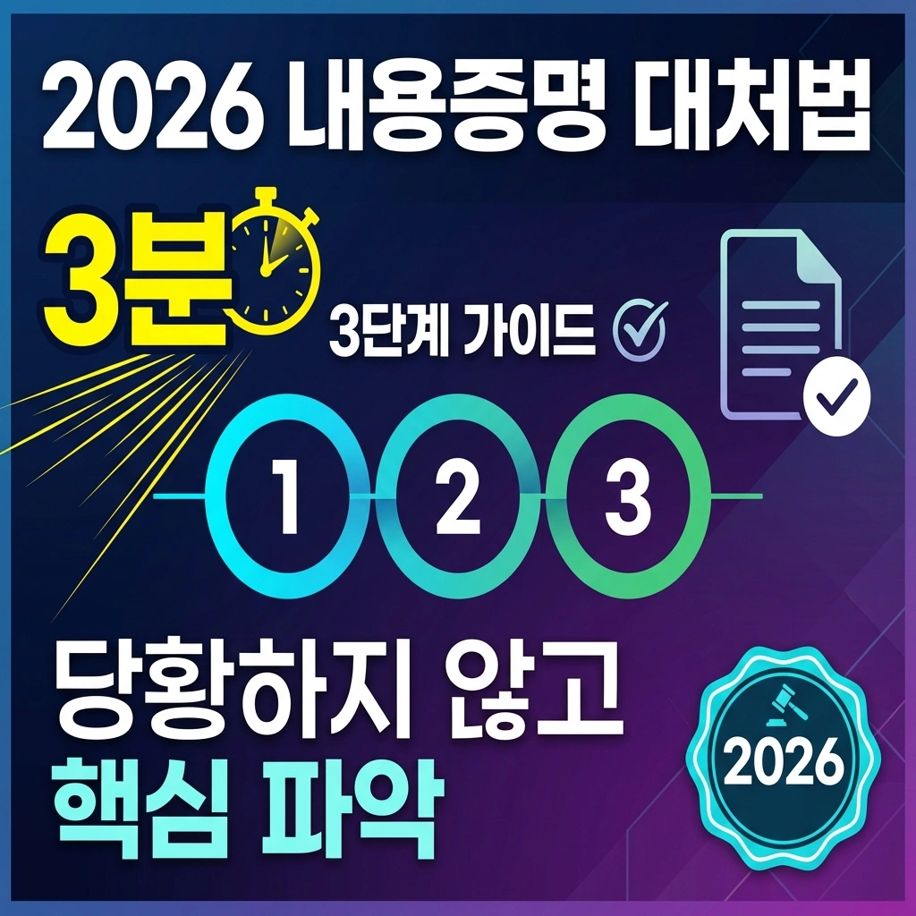 2026 내용증명 대처법 섬네일